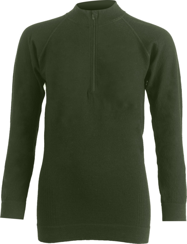Dámské merino triko LASTING Mazala zelené Velikost: XXL/3XL