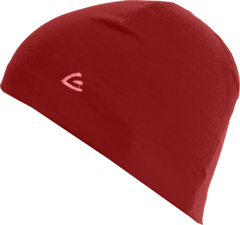 Unisex merino čepice LASTING Boly červená Velikost: L/XL