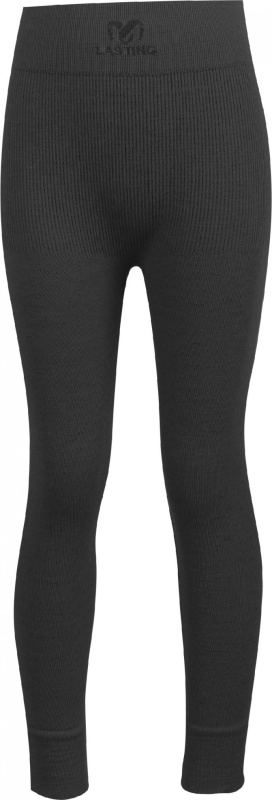 Dětské merino spodky LASTING Jonat černé Velikost: 146-157