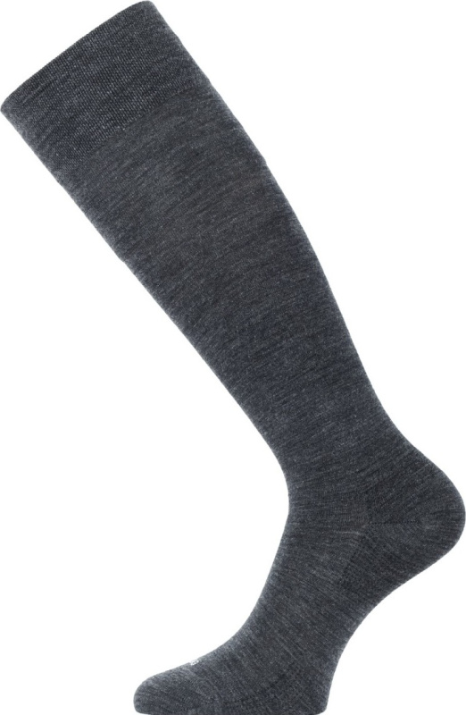 Unisex merino lyžařské podkolenky LASTING FWK šedé Velikost: S