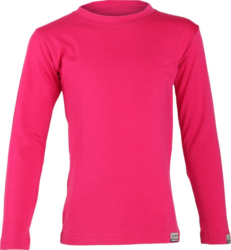 Dětské merino triko LASTING Lony růžové Velikost: 100