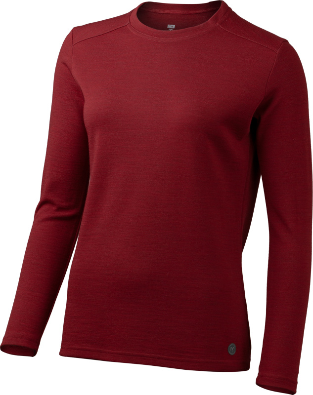 Dámská merino mikina LASTING Alexa červená Velikost: XL