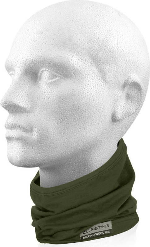 Unisex merino nákrčník LASTING Tuls černý Velikost: UNI