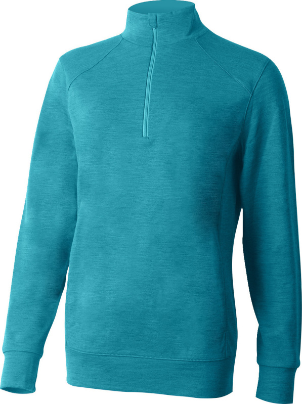 Dámská merino mikina LASTING Amira modrá Velikost: 2XL