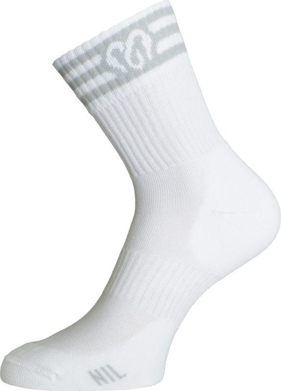 Unisex bavlněné ponožky LASTING NTL bílé Velikost: S