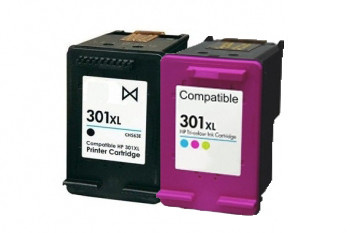 Kompatibilní HP 301 XL Color + HP 301 XL Bk N9J72AE sada Gigaprint – Cetria s.r.o.