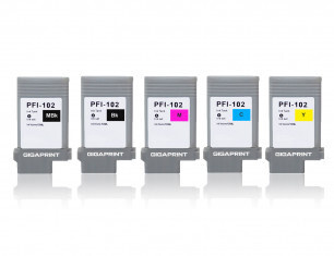 Kompatibilní Canon PFI-120 MBk+BkCMY multipack Gigaprint – Cetria s.r.o.