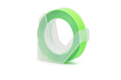 Kompatibilní DYMO S0898290 3D 9mm bílý tisk/fluorescenční zelený podklad páska pro Gigaprint – Cetria s.r.o.