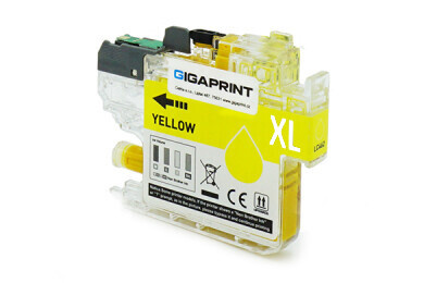 Kompatibilní Brother LC-462 XL Y Pigment Ink náplň Gigaprint – Cetria s.r.o.