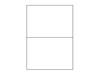 Samolepicí etikety 210 x 148,5 mm, 2ks/A4, 100 listů Gigaprint – Cetria s.r.o.