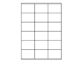 Samolepicí etikety 70 x 49,5 mm, 18ks/A4, 100 listů Gigaprint – Cetria s.r.o.
