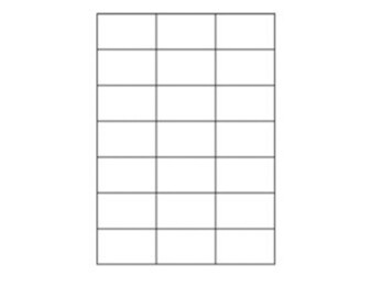 Samolepicí etikety 70 x 42,3 mm, 21ks/A4, 100 listů Gigaprint – Cetria s.r.o.