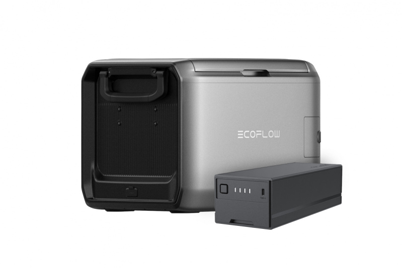 EcoFlow Set přenosné ledničky GLACIER Classic 55 l s Glacier baterií