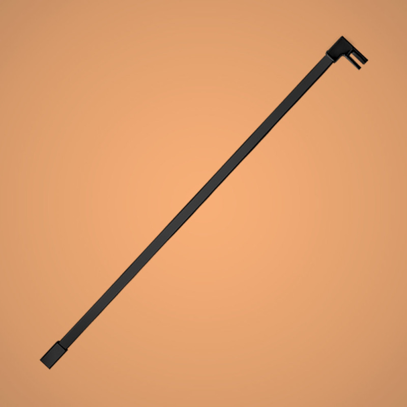 OASIS BLACK T4 120cm rozpěrná tyčka rovná hranatá
