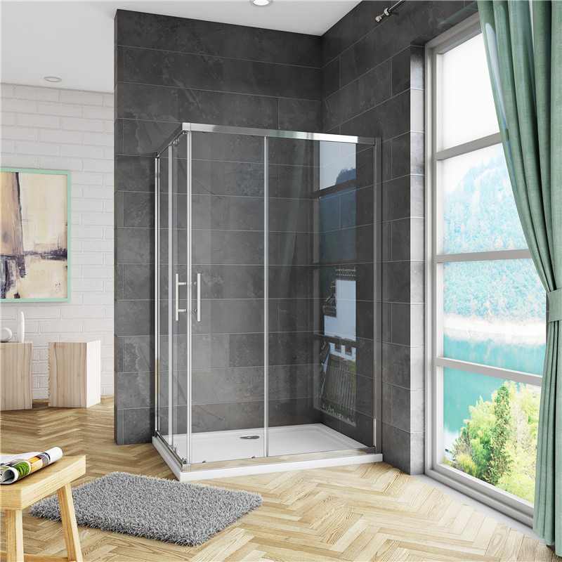 Sprchový kout obdélníkový, SIMPLE BASIC 120x80x185 L/P varianta, rohový vstup