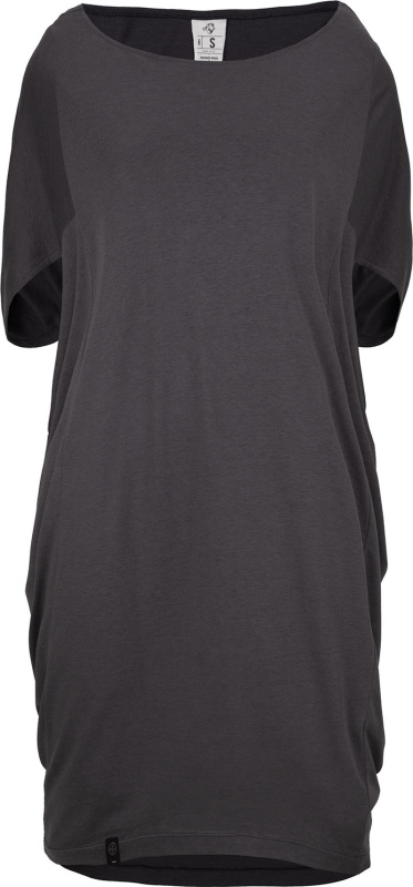 Dámské šaty WOOX Timanfaya Blackened Pearl Velikost: M