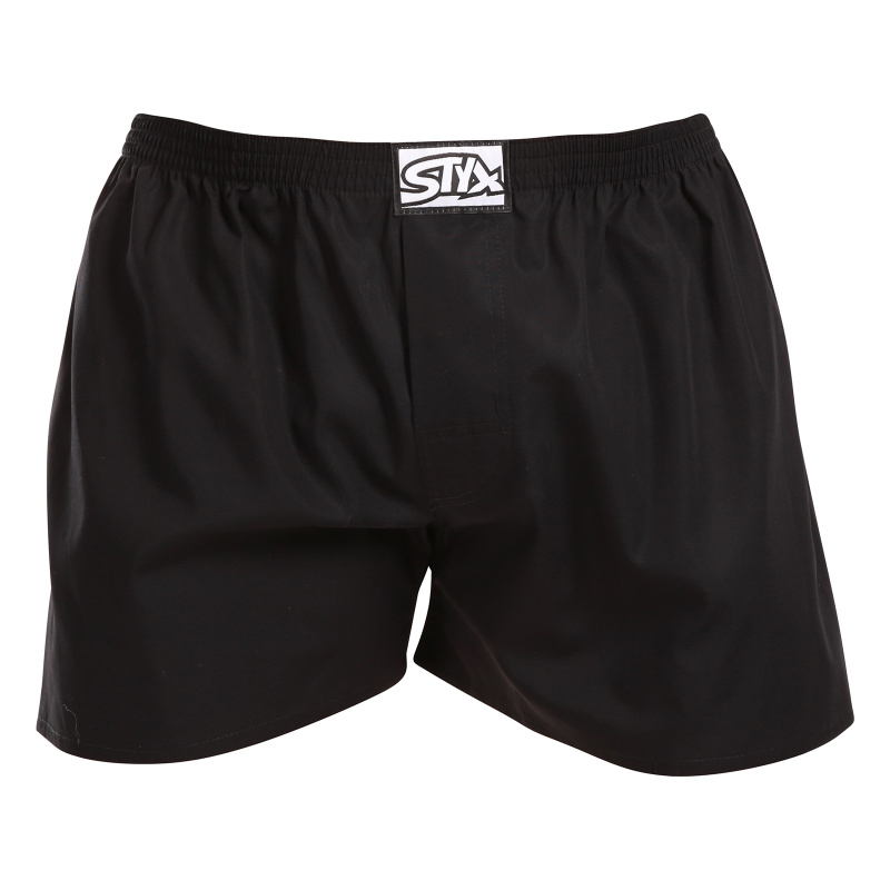 Pánské trenky Styx klasická guma černé (A960)  XXL, trenýrky