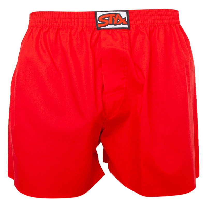 Pánské trenky Styx klasická guma červené (A1064)  M, trenýrky