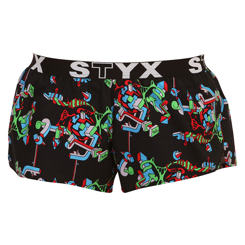 Dámské trenky Styx art sportovní guma strukture (T958) S, trenýrky