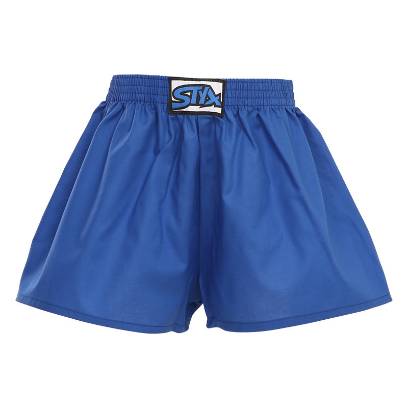 Dětské trenky Styx klasická guma modré (J967)  12-14 let, trenýrky