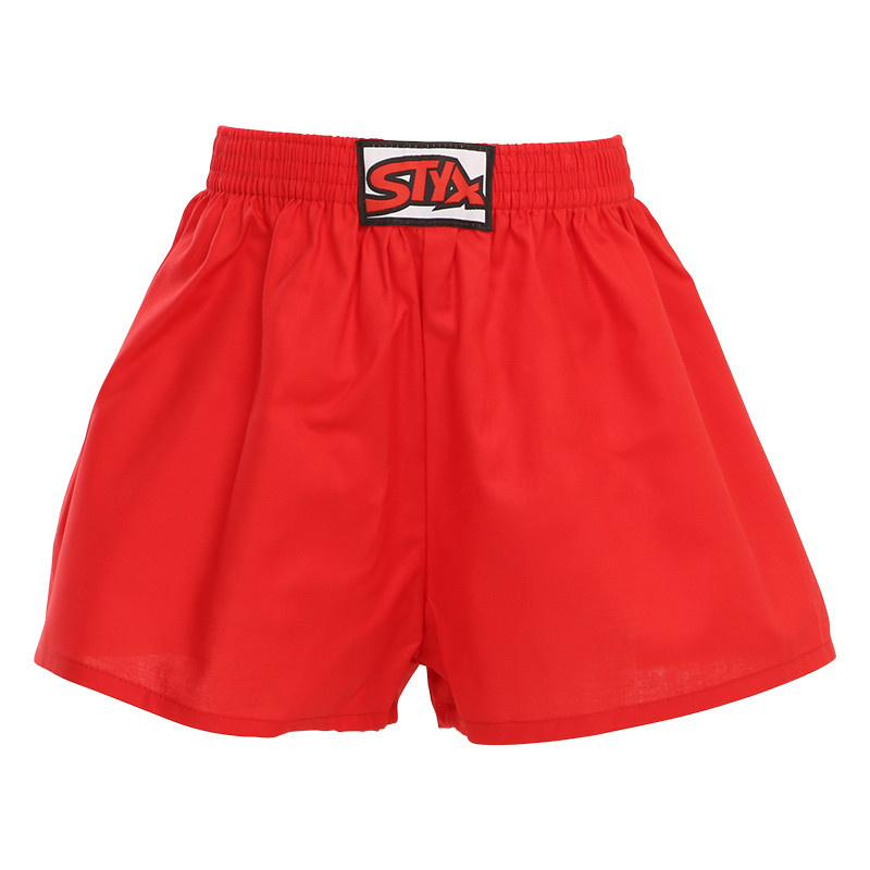 Dětské trenky Styx klasická guma červené (J1064)  12-14 let, trenýrky