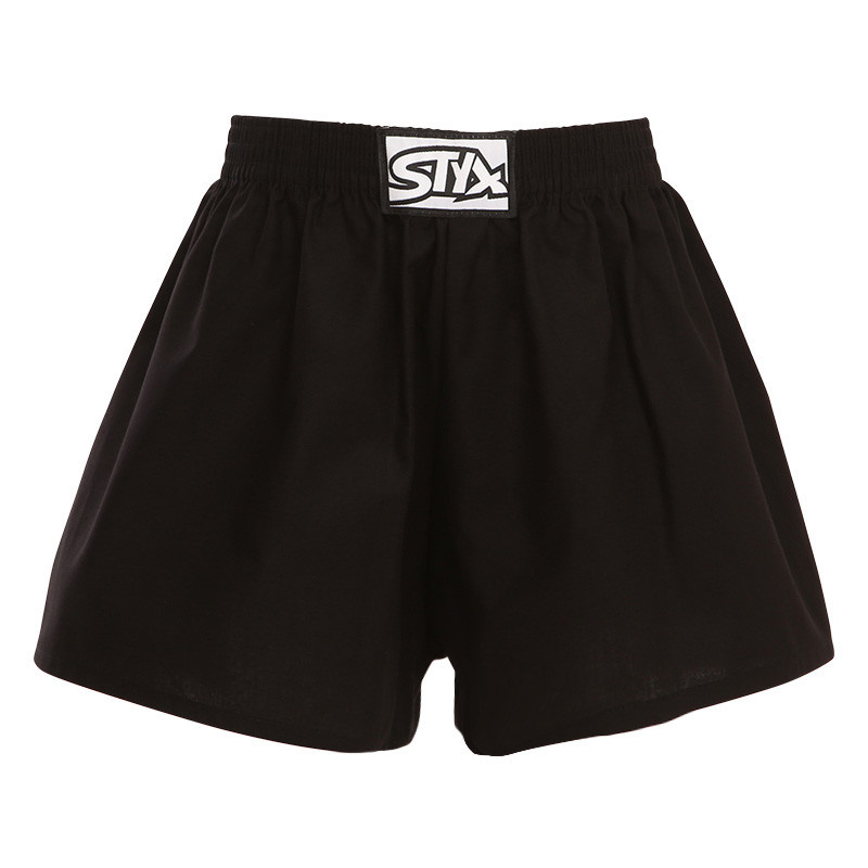 Dětské trenky Styx klasická guma černé (J960)  6-8 let, trenýrky