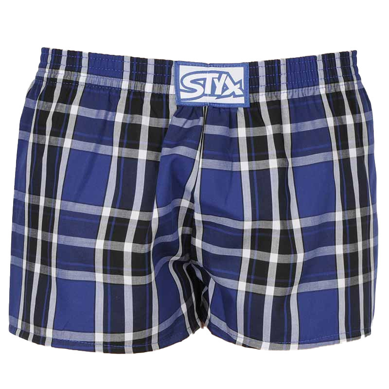 Dětské trenky Styx klasická guma vícebarevné (J832)  12-14 let, trenýrky