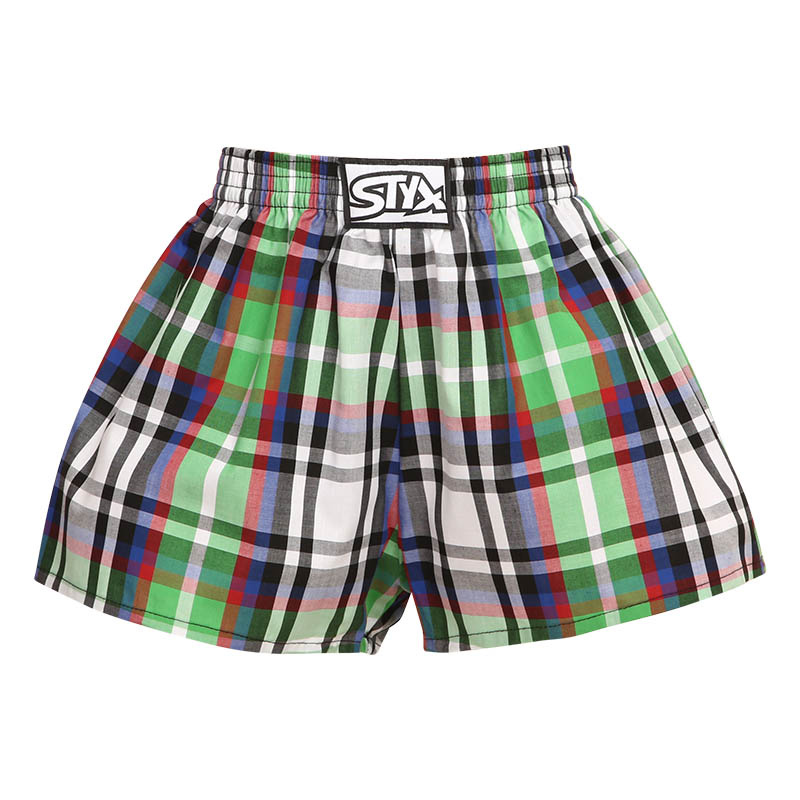 Dětské trenky Styx klasická guma vícebarevné (J838)  4-5 let, trenýrky