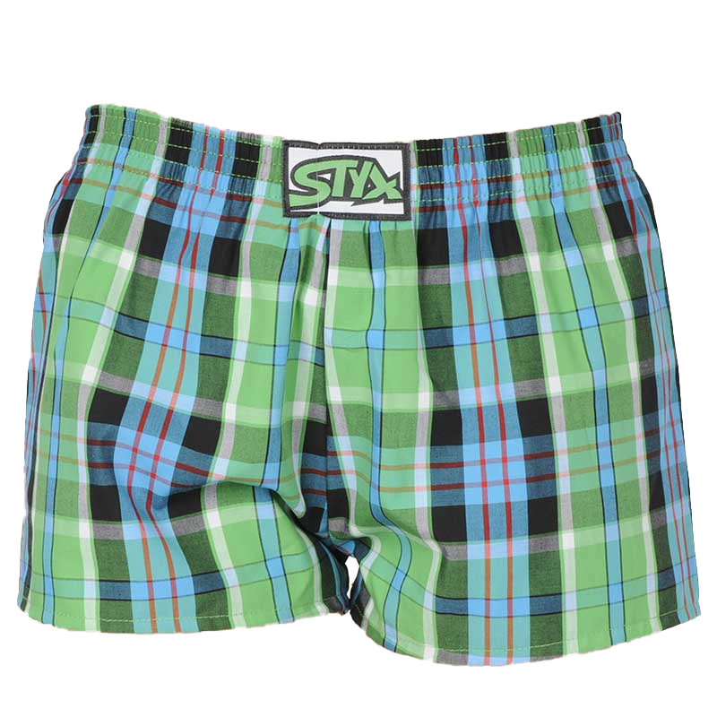 Dětské trenky Styx klasická guma vícebarevné (J839)  4-5 let, trenýrky