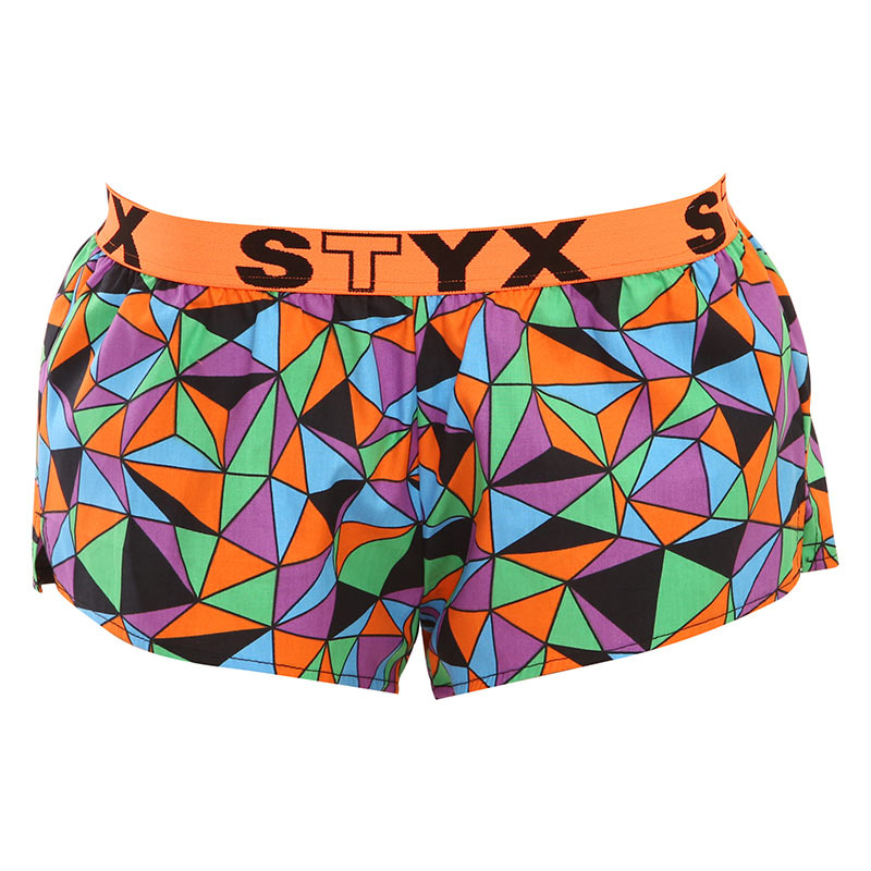Dámské trenky Styx art sportovní guma trojúhelníky (T1056) L, trenýrky