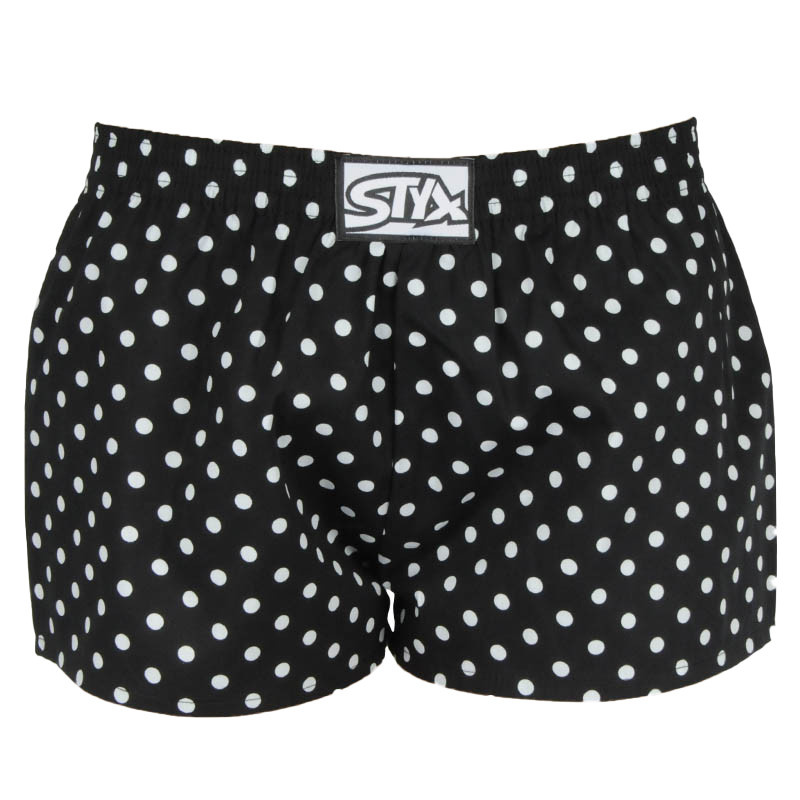 Dětské trenky Styx art klasická guma puntíky (J1055) 9-11 let, trenýrky