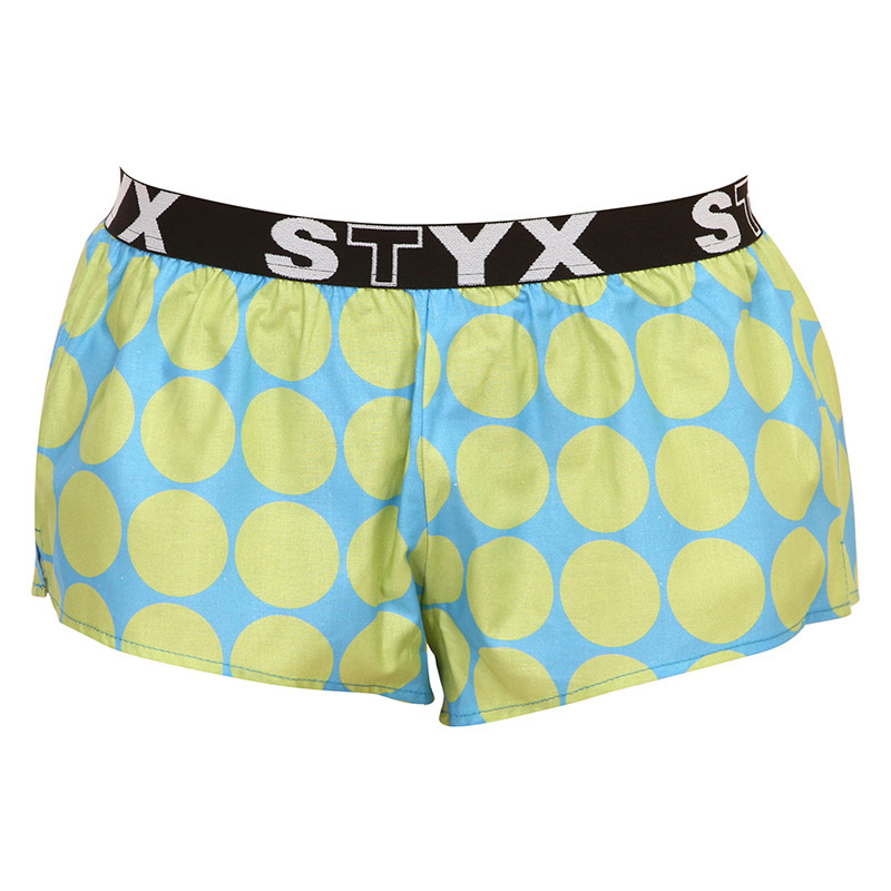 Dámské trenky Styx art sportovní guma puntíky (T1054) S, trenýrky
