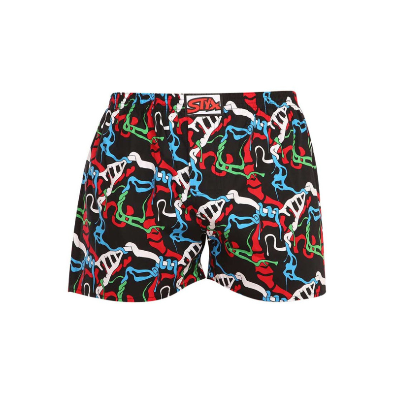Pánské trenky Styx art klasická guma jungle (A1157) M, trenýrky