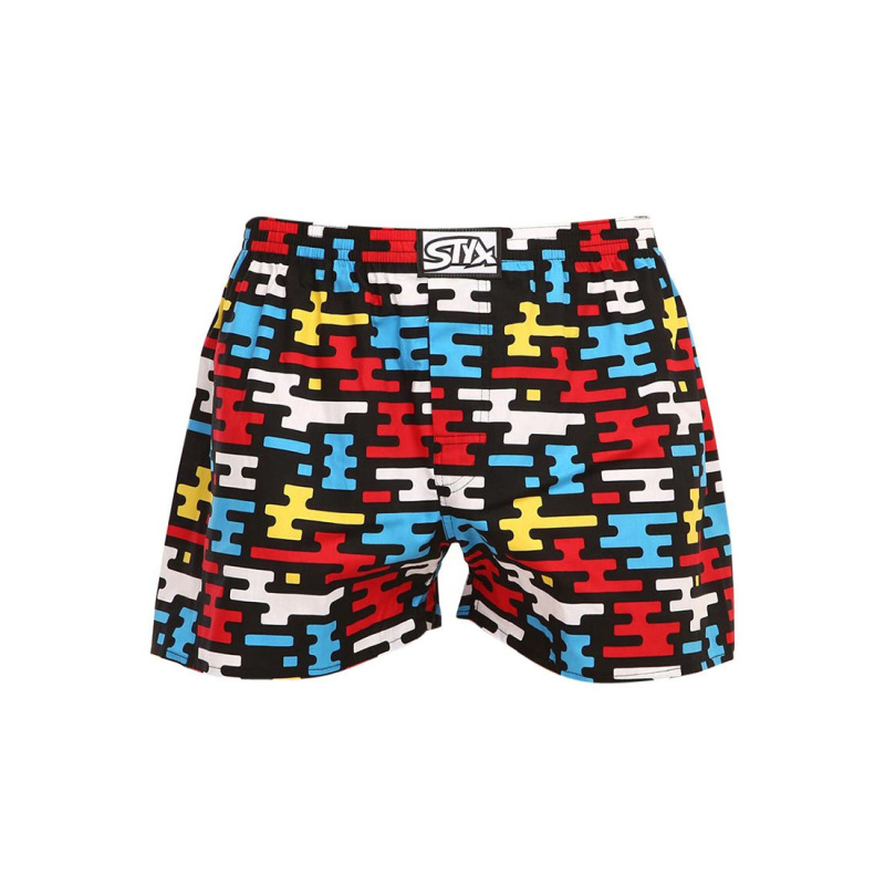 Pánské trenky Styx art klasická guma flat (A1154) S, trenýrky