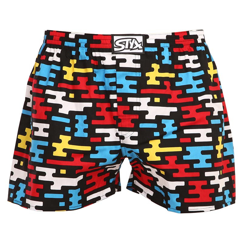 Pánské trenky Styx art klasická guma flat (A1154) S, trenýrky