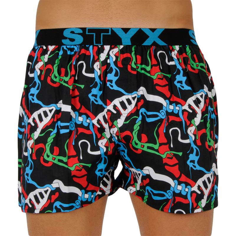 Pánské trenky Styx art sportovní guma jungle (B1157) M, trenýrky