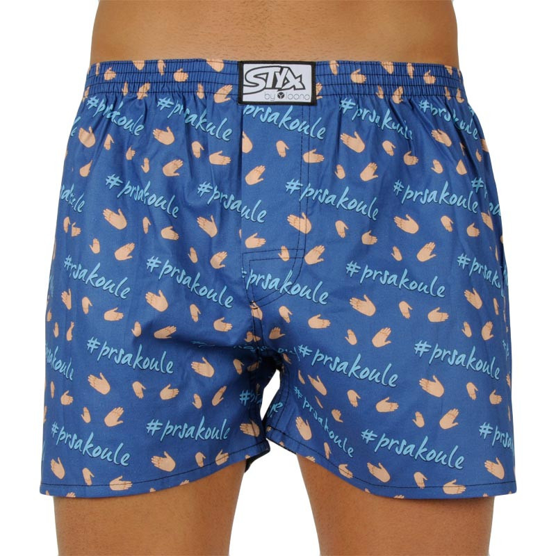 Pánské trenky Styx art klasická guma Loono (A1452) M, trenýrky