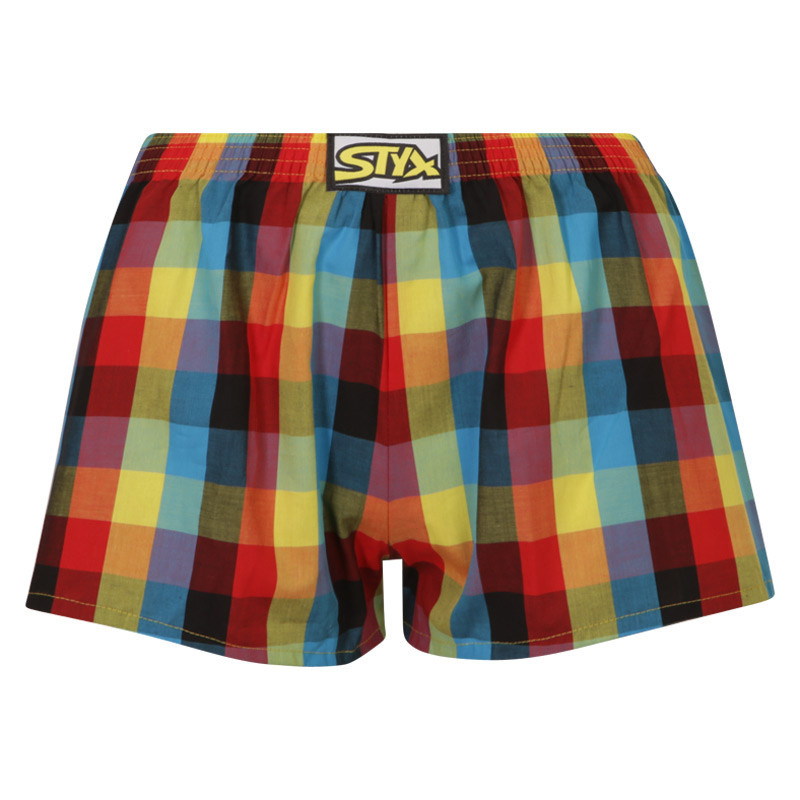 Dětské trenky Styx klasická guma vícebarevné (J902) 12-14 let, trenýrky