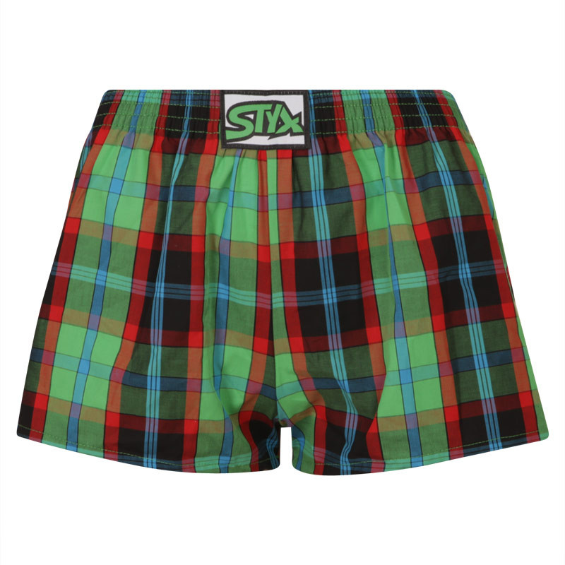 Dětské trenky Styx klasická guma vícebarevné (J904) 4-5 let, trenýrky