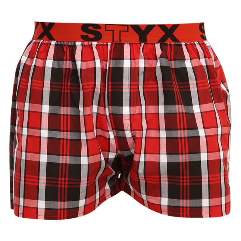 Pánské trenky Styx sportovní guma vícebarevné (B914) XXL, trenýrky