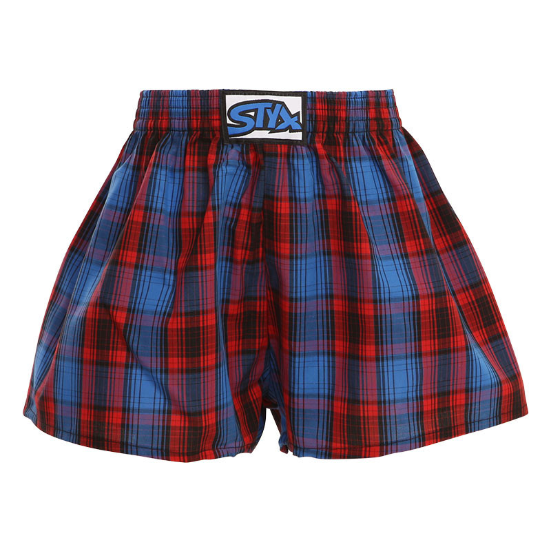 Dětské trenky Styx klasická guma vícebarevné (J915) 6-8 let, trenýrky