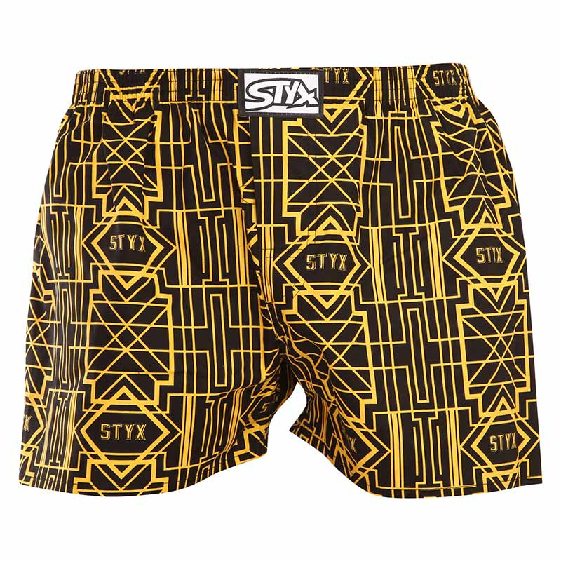 Pánské trenky Styx art klasická guma Gatsby (A1352) L, trenýrky