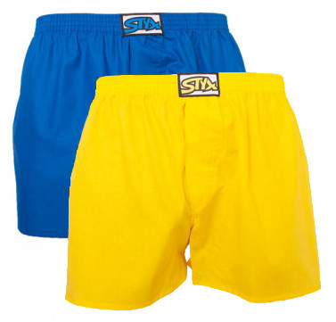 Pomoc Ukrajině - 2PACK pánské trenky Styx S, trenýrky