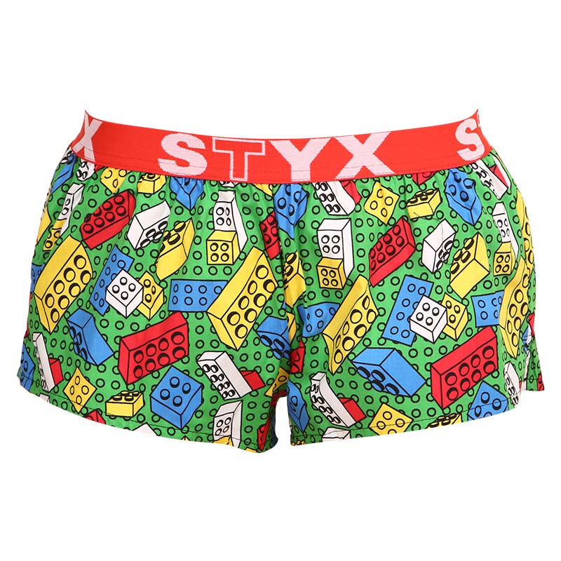Dámské trenky Styx art sportovní guma stavebnice (T1257) XL, trenýrky