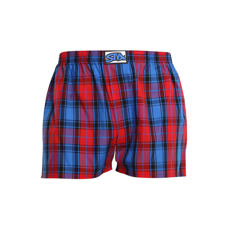 Pánské trenky Styx klasická guma vícebarevné (A927) XL, trenýrky