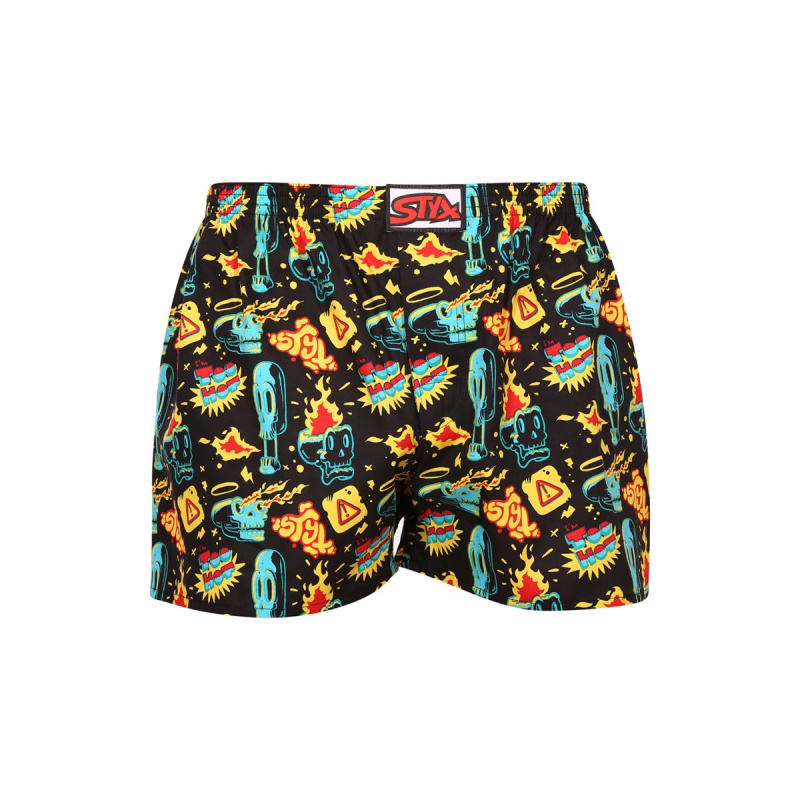 Pánské trenky Styx art klasická guma toohot (A1458) M, trenýrky