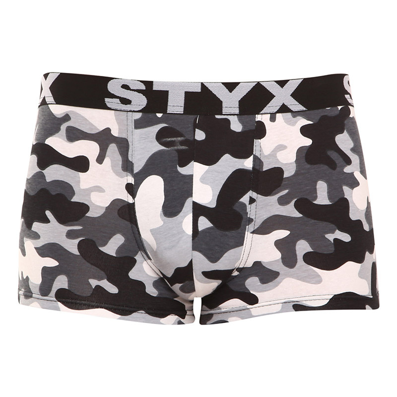 Pánské boxerky Styx art sportovní guma maskáč (G1457) XXL, trenky / trenýrky