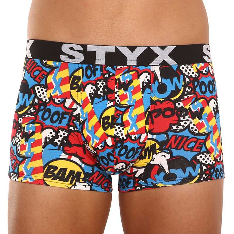Pánské boxerky Styx art sportovní guma nadrozměr poof (R1153) 3XL, trenky / trenýrky