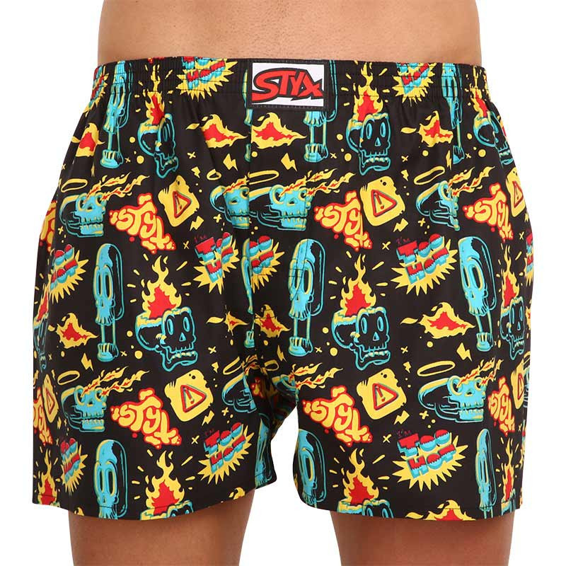 Pánské trenky Styx art klasická guma nadrozměr toohot (E1458) 3XL, trenýrky