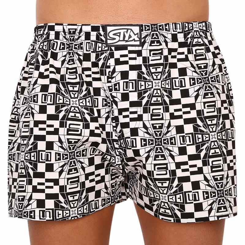 Pánské trenky Styx art klasická guma nadrozměr paradox (E1455) 4XL, trenýrky